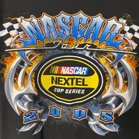 NWT VINTAGE NASCAR 2005 Nextel Cup Officially Licensed Racing Motorsport Tee XL - Picture 5 of 13